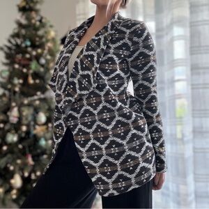 Jack by BB Dakota Tribal Print Cardigan - Size Small